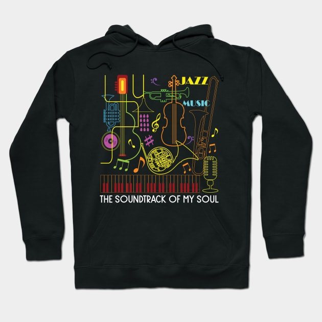 Soundtrack Hoodie by Cr8iveTees